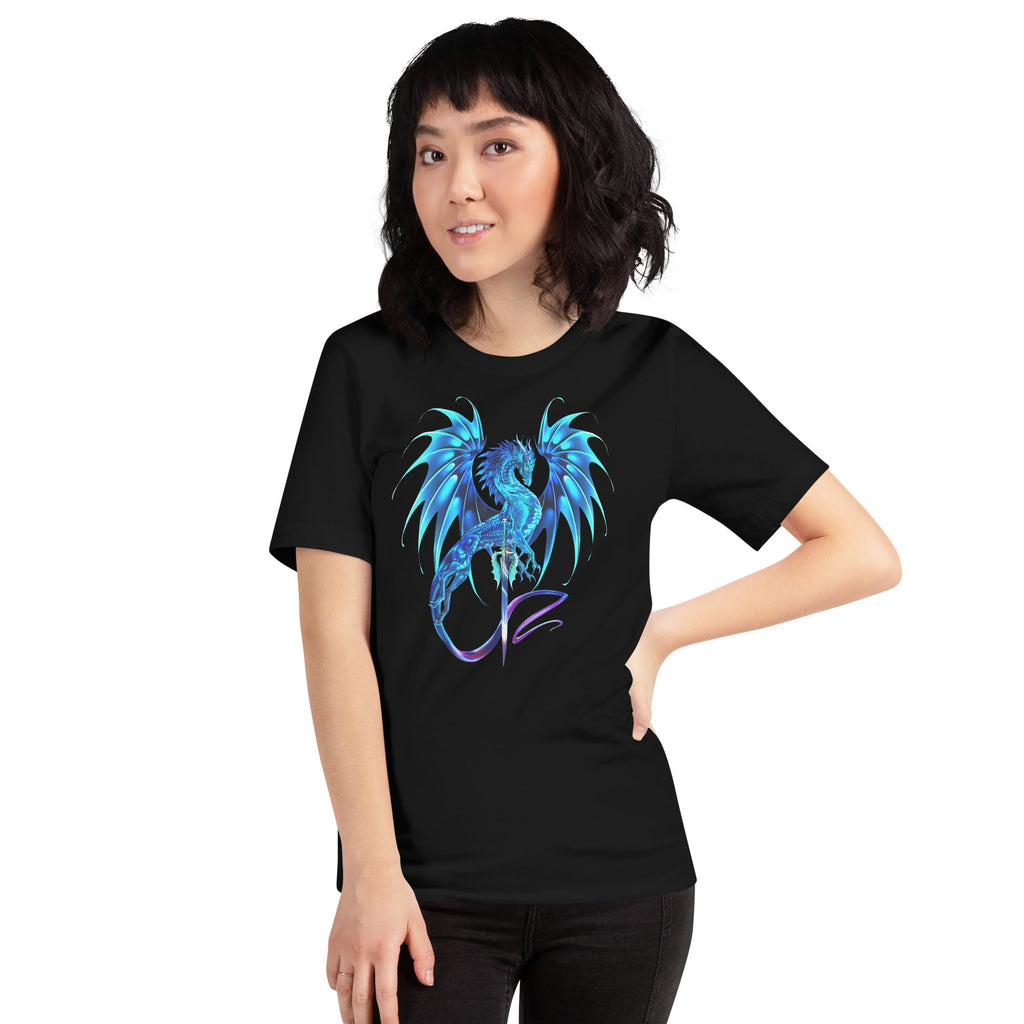 Dragonblade SEABLADE T-Shirt Geek Nerd Advertise to Meta Design by Ruth Thompson Fantasy Prints