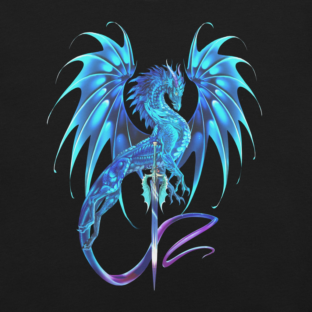 Dragonblade SEABLADE T-Shirt Geek Nerd Advertise to Meta Design by Ruth Thompson Fantasy Prints