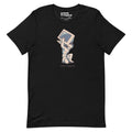Tech Support Atlas Computer Salmon T-Shirt Geek Nerd Advertise to Meta computer print Design by Tobe Fonseca