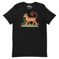 Amy Brown What The Cat Dragged In T-Shirt Geek Nerd Advertise to Meta Animal Patterns Design by Amy Brown