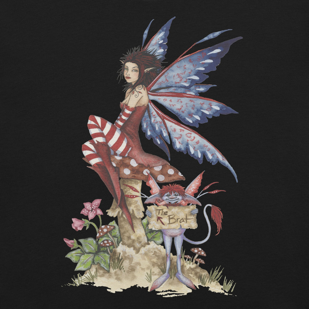 Amy Brown The Brat Geek Nerd Advertise to Meta Design by Amy Brown Fantasy Prints