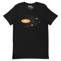 Solar System Vinyl Music T-Shirt Geek Nerd Advertise to Meta Design by Tobe Fonseca FLOW DESC WRITING