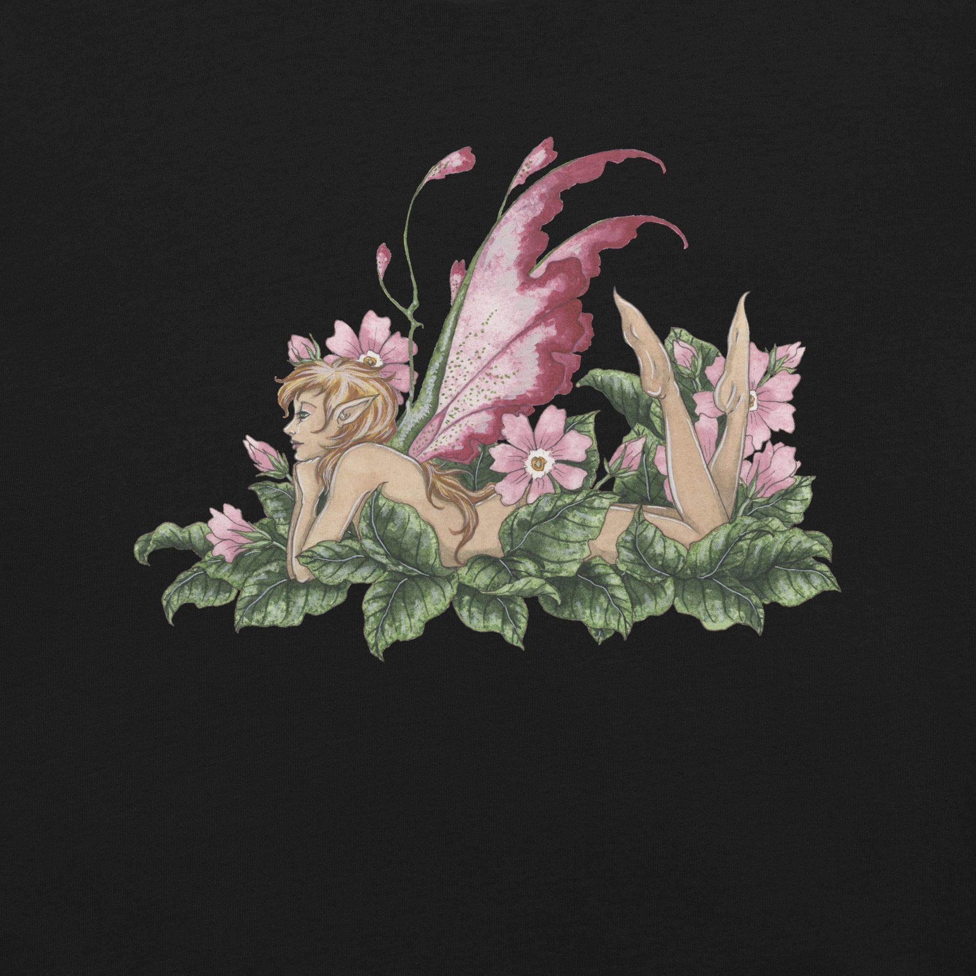 Amy Brown Primrose T-Shirt Geek Nerd Advertise to Meta Botany Print Design by Amy Brown