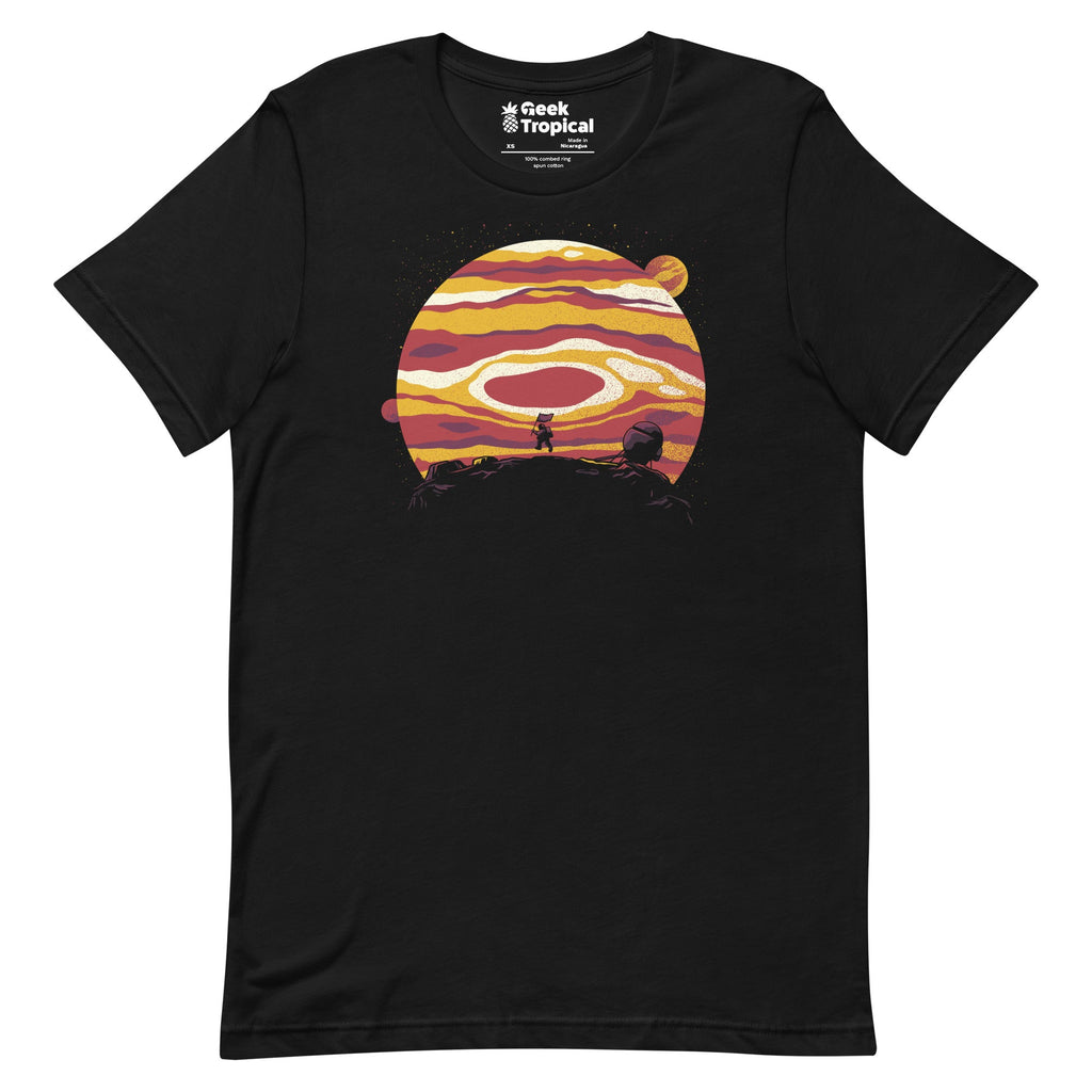 Explore Space Moon Astronaut T-Shirt Geek Nerd Advertise to Meta Design by Tobe Fonseca FLOW DESC WRITING