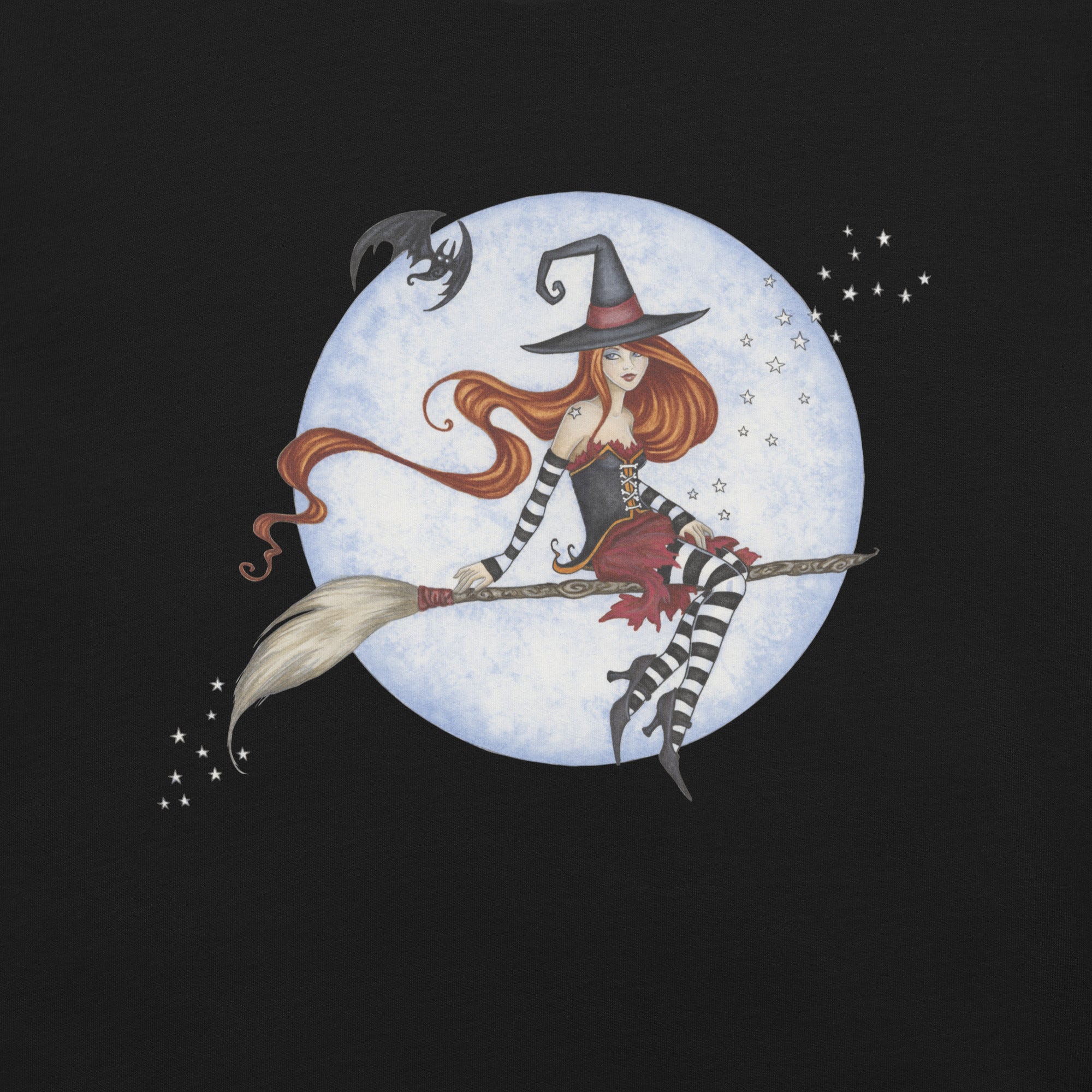 Amy Brown Moonlight Ride T-Shirt Geek Nerd Advertise to Meta Design by Amy Brown Fantasy Prints