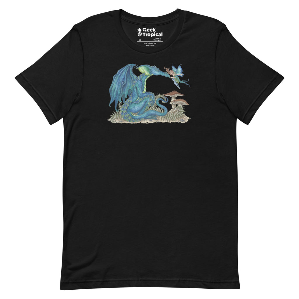 Amy Brown Close Encounter T-Shirt Geek Nerd Advertise to Meta Design by Amy Brown Fantasy Prints