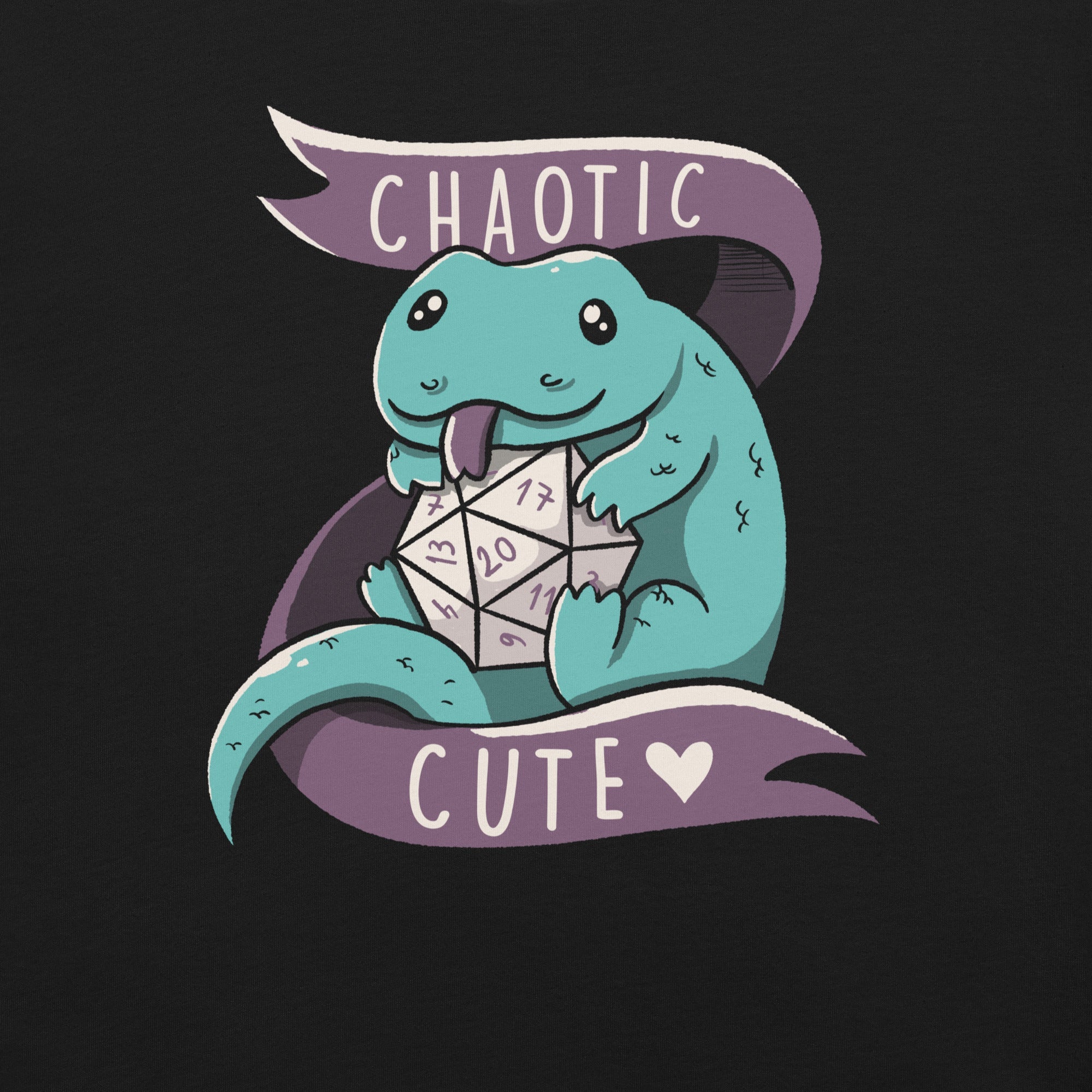 Chaotic Cute RPG Dragon T-Shirt Geek Nerd Advertise to Meta Design by Tobe Fonseca dnd & rpg print