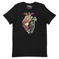Flower Heart Spring Halftones T-Shirt Geek Nerd Advertise to Meta Botany Print Design by Tobe Fonseca