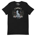 Cat On The Hill T-Shirt Geek Nerd Advertise to Meta Animal Patterns Design by Episodic Drawing