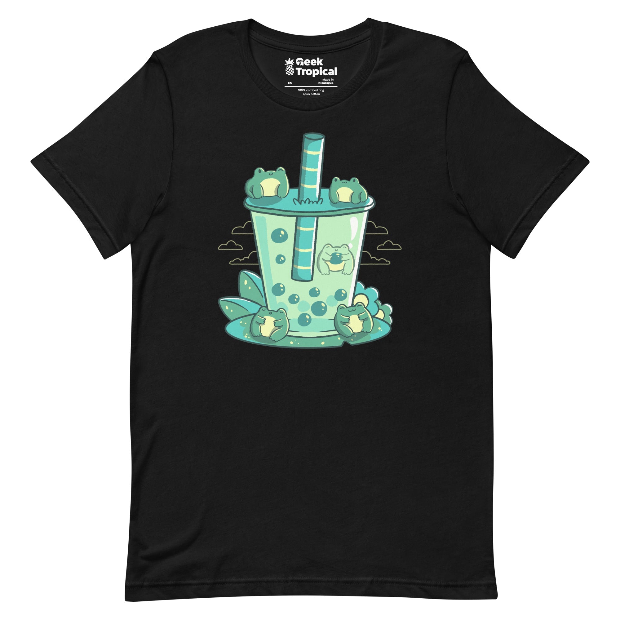 Bubble Toad T-Shirt Geek Nerd Advertise to Meta Animal Patterns Design by Tobe Fonseca