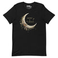 Merry And Bright T-Shirt Geek Nerd Advertise to Meta Christmas Print Design by Episodic Drawing