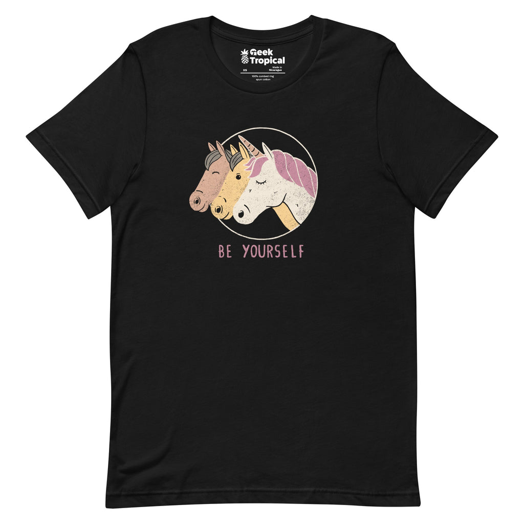 Be Yourself T-Shirt Geek Nerd Advertise to Meta Design by Tobe Fonseca LGBTQ+ Patterns