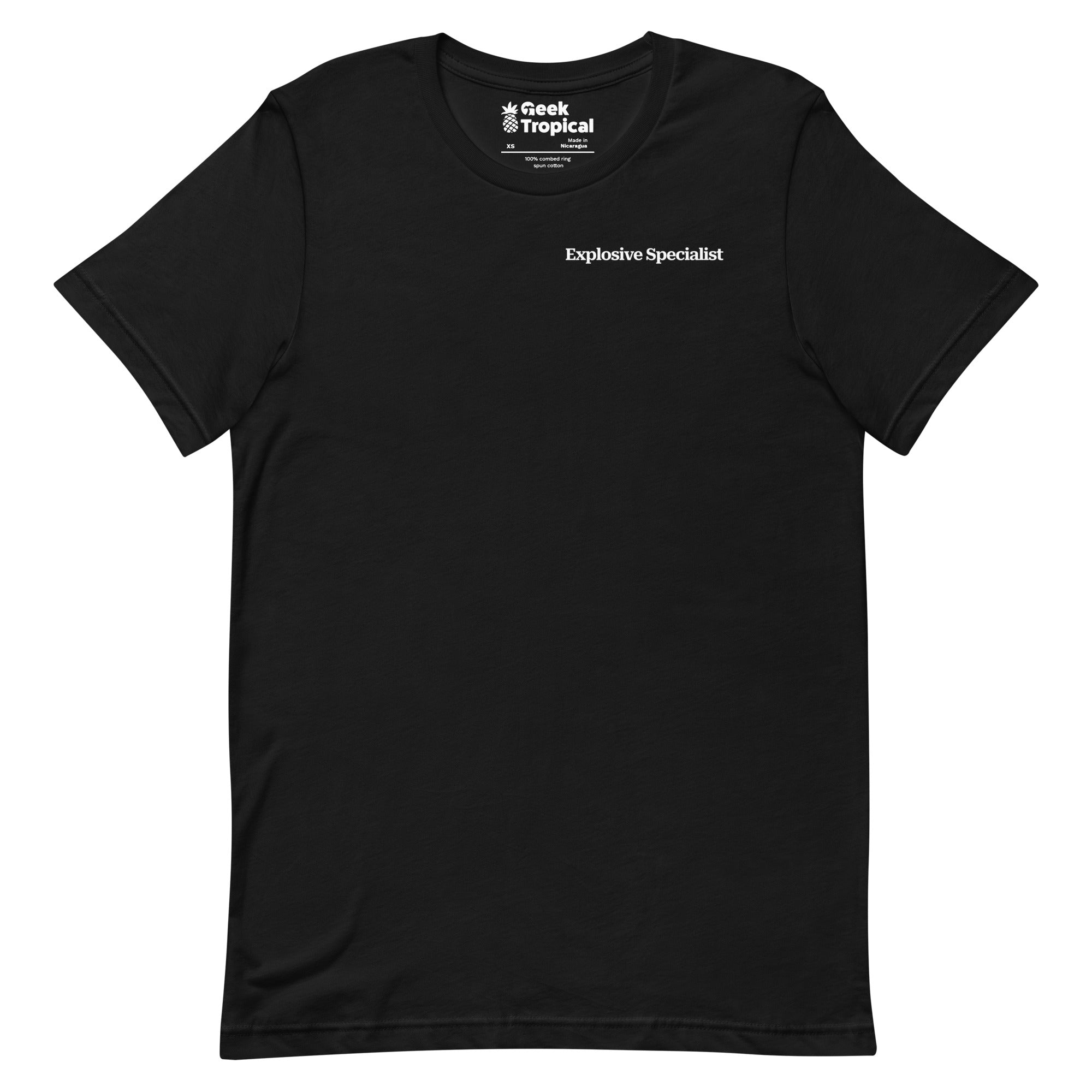 PacSci Powder Team Smiling Run T-Shirt Geek Nerd