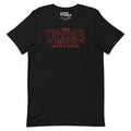 Upside Down Waffle House T-Shirt Geek Nerd Advertise to Meta FLOW DESC WRITING Funny Prints