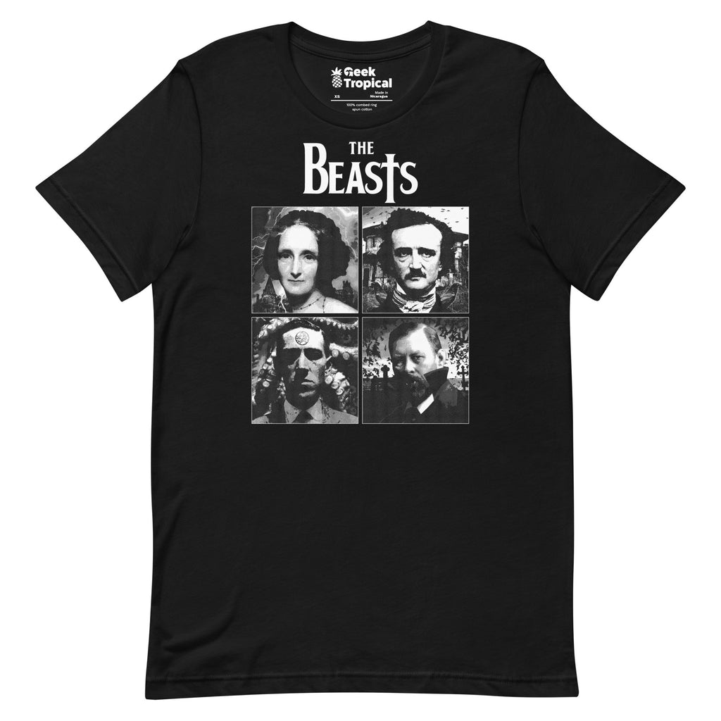 The Beasts T-Shirt Geek Nerd Advertise to Meta Animal Patterns Book Prints