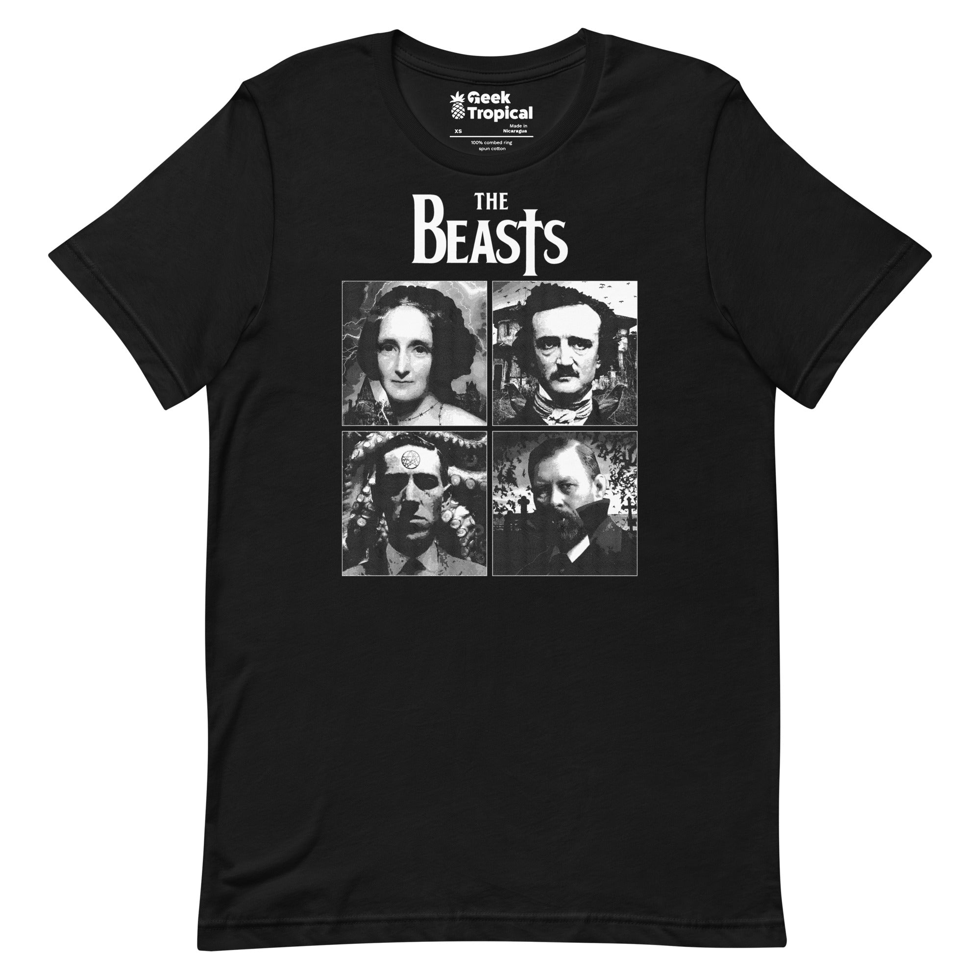 The Beasts T-Shirt Geek Nerd Advertise to Meta Animal Patterns Book Prints