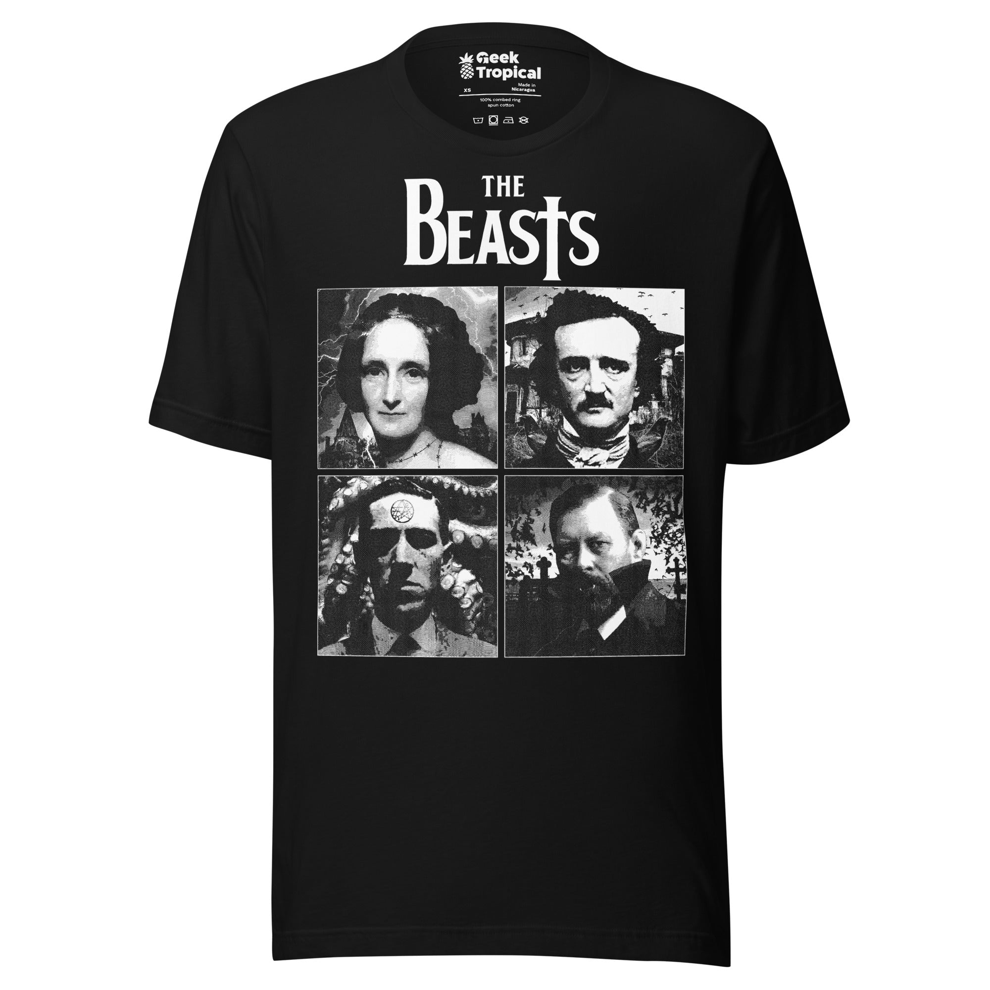 The Beasts T-Shirt Geek Nerd Advertise to Meta Animal Patterns Book Prints
