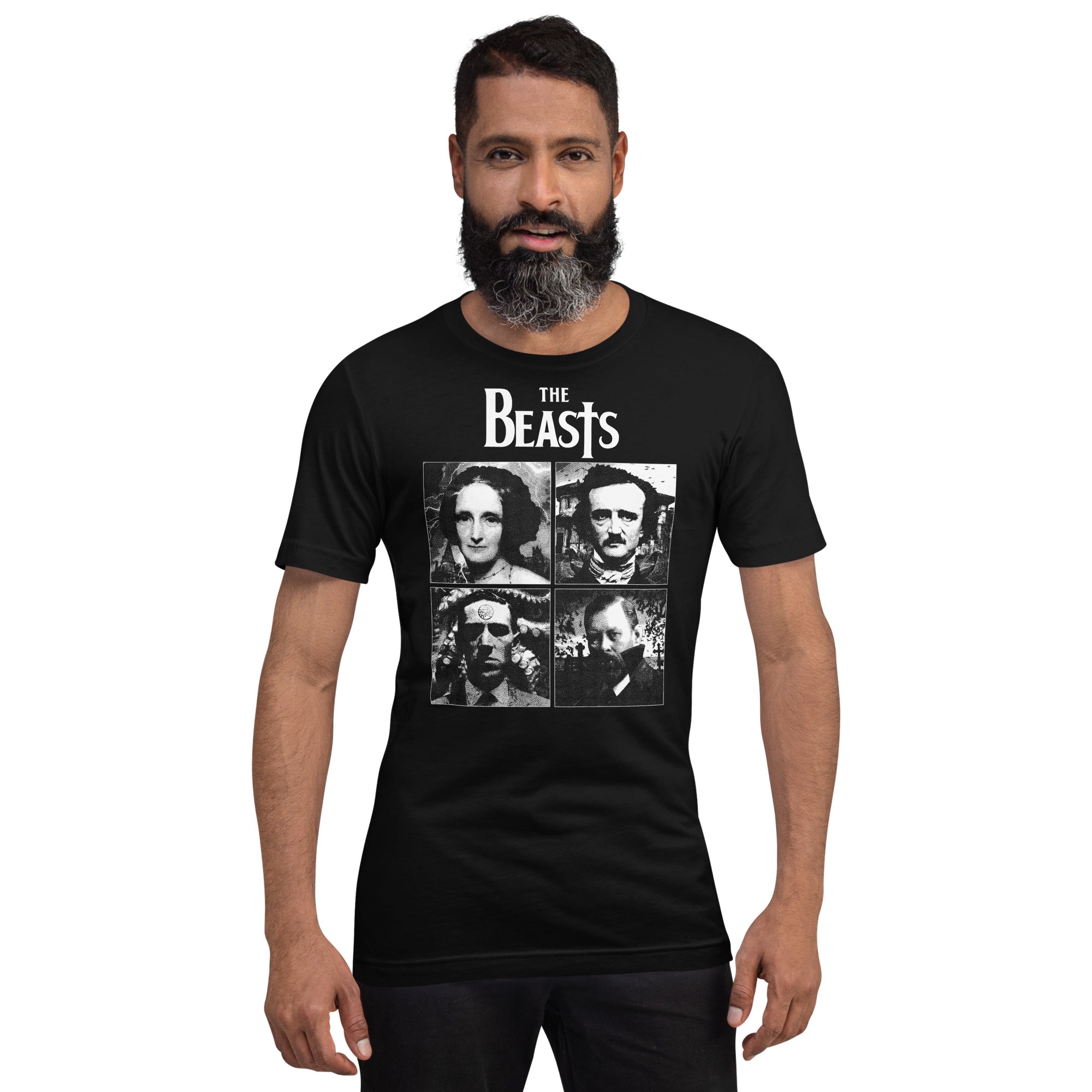 The Beasts T-Shirt Geek Nerd Advertise to Meta Animal Patterns Book Prints