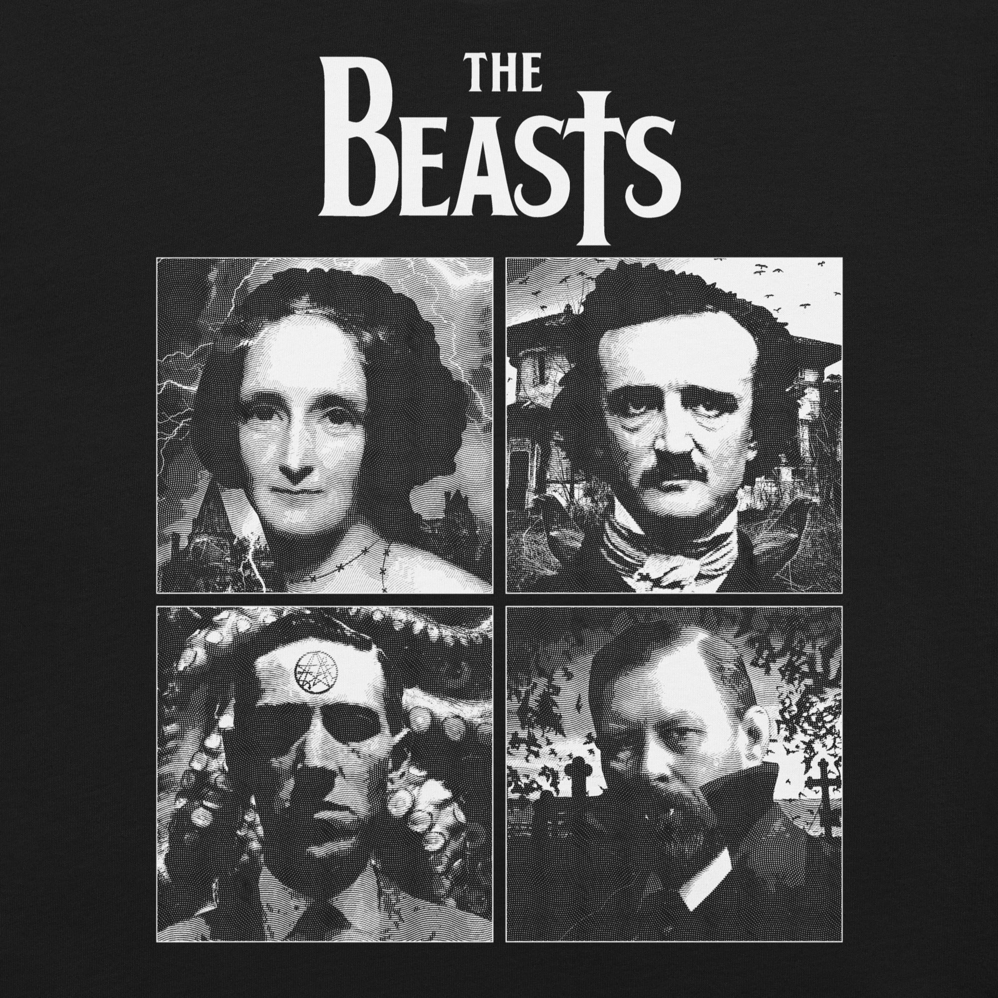 The Beasts T-Shirt Geek Nerd Advertise to Meta Animal Patterns Book Prints