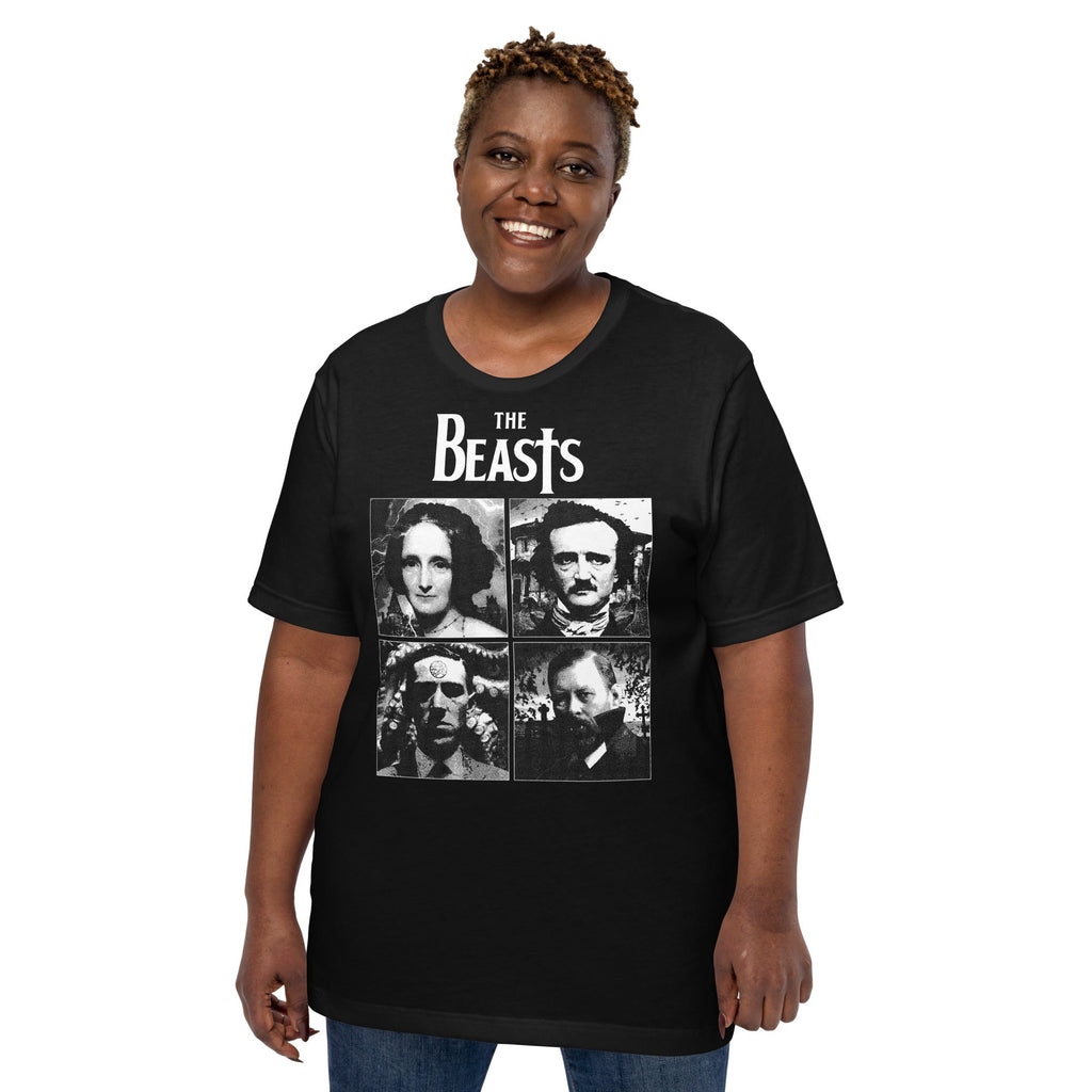 The Beasts T-Shirt Geek Nerd Advertise to Meta Animal Patterns Book Prints