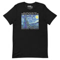 Starry Night Cthulhu T-Shirt Geek Nerd Advertise to Meta dnd & rpg print Fantasy Prints