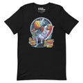 Robot Reading T-Shirt Geek Nerd Advertise to Meta Book Prints Fantasy Prints
