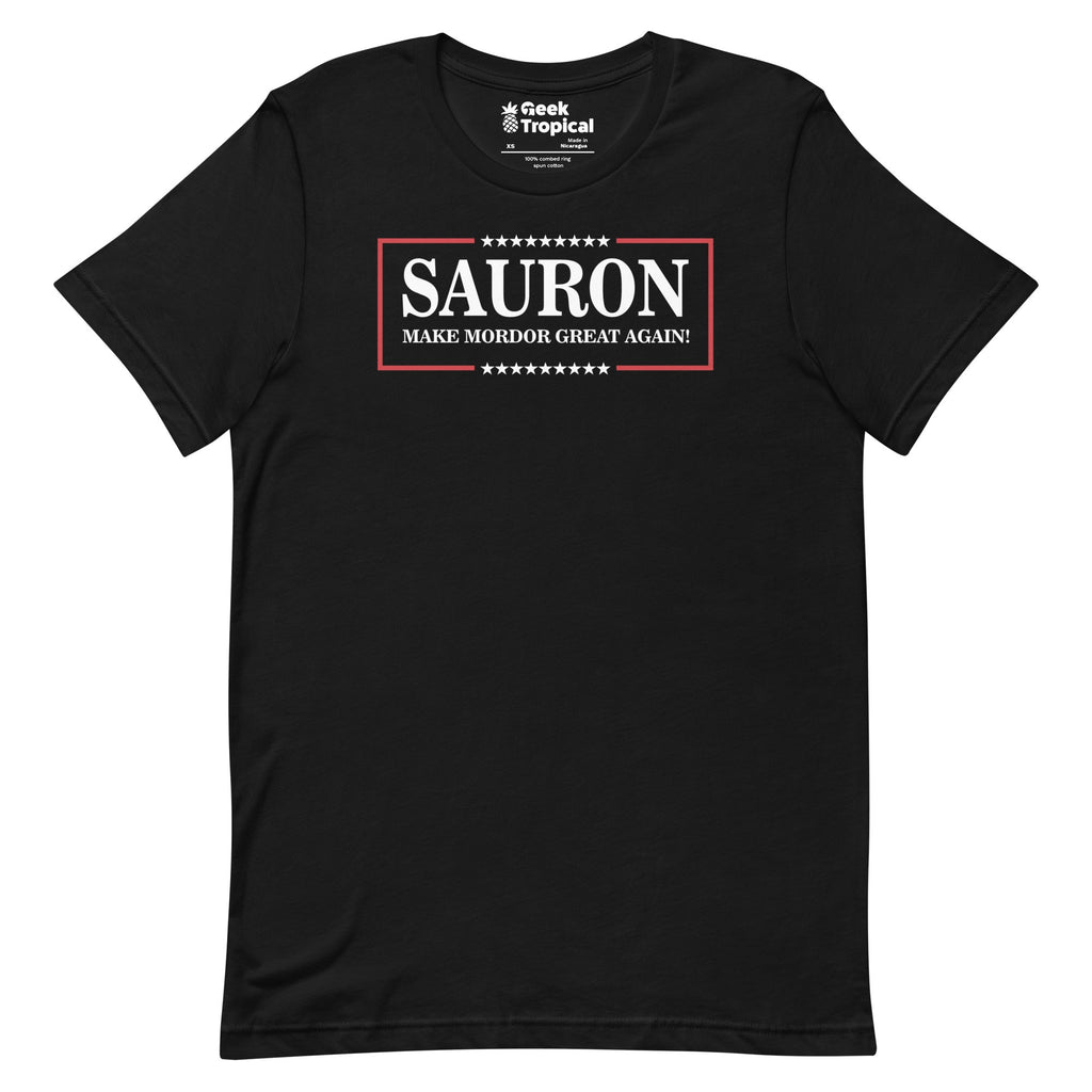 Make Mordor Great Again T-Shirt Geek Nerd Advertise to Meta Book Prints Fantasy Prints