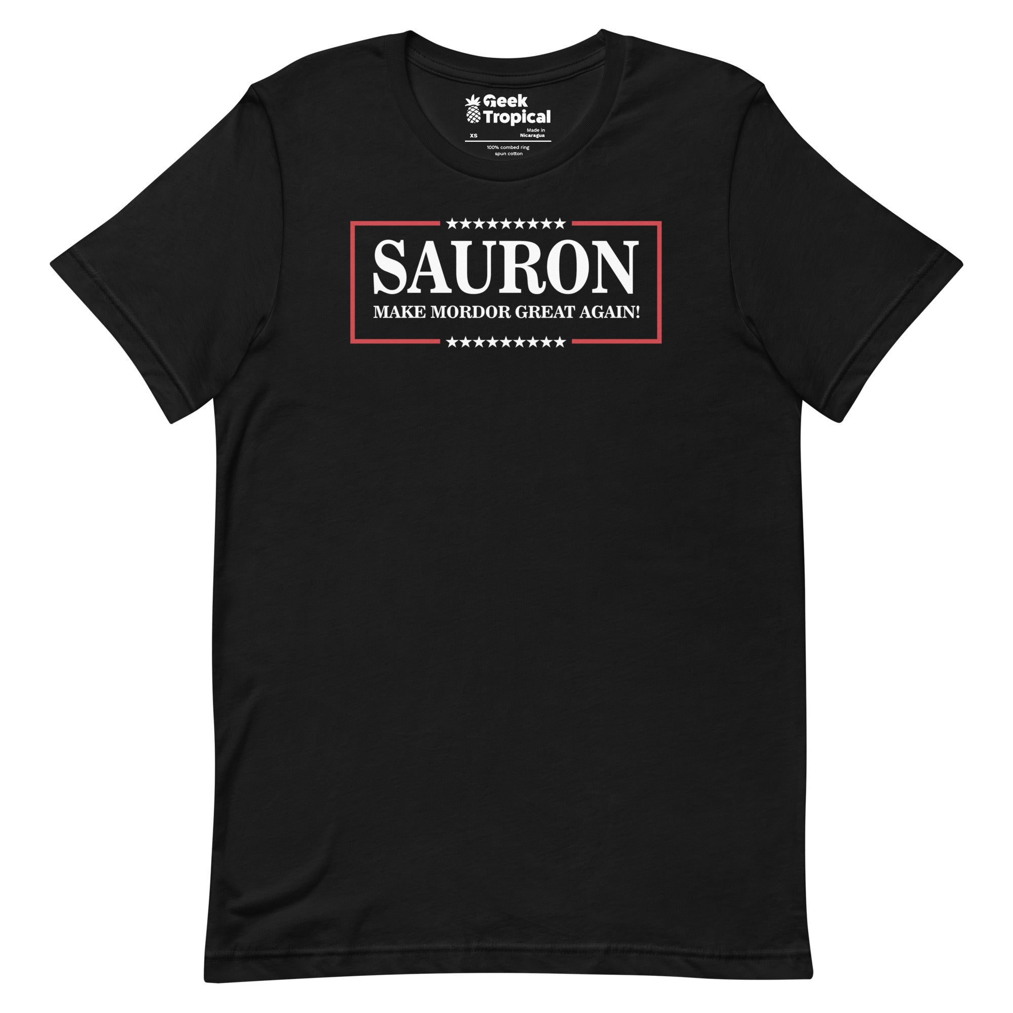 Make Mordor Great Again T-Shirt Geek Nerd Advertise to Meta Book Prints Fantasy Prints
