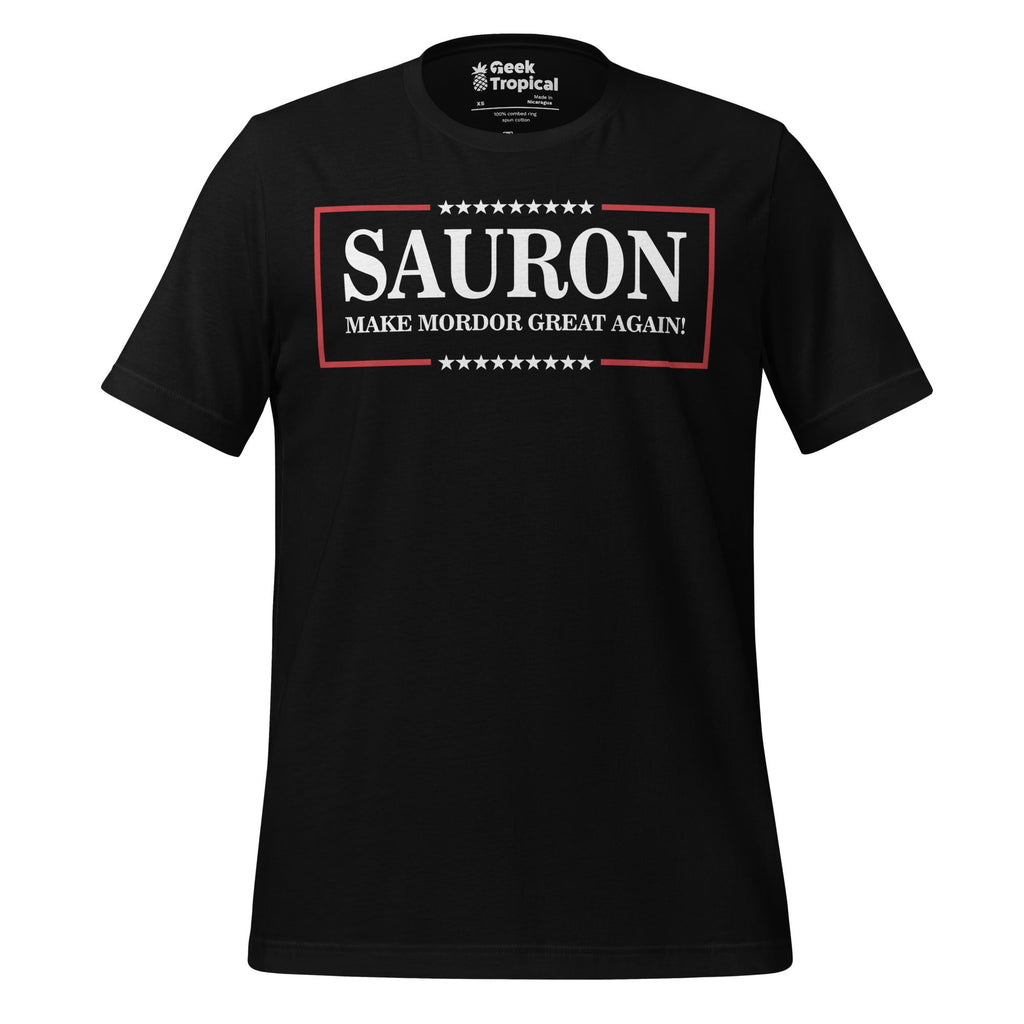 Make Mordor Great Again T-Shirt Geek Nerd Advertise to Meta Book Prints Fantasy Prints