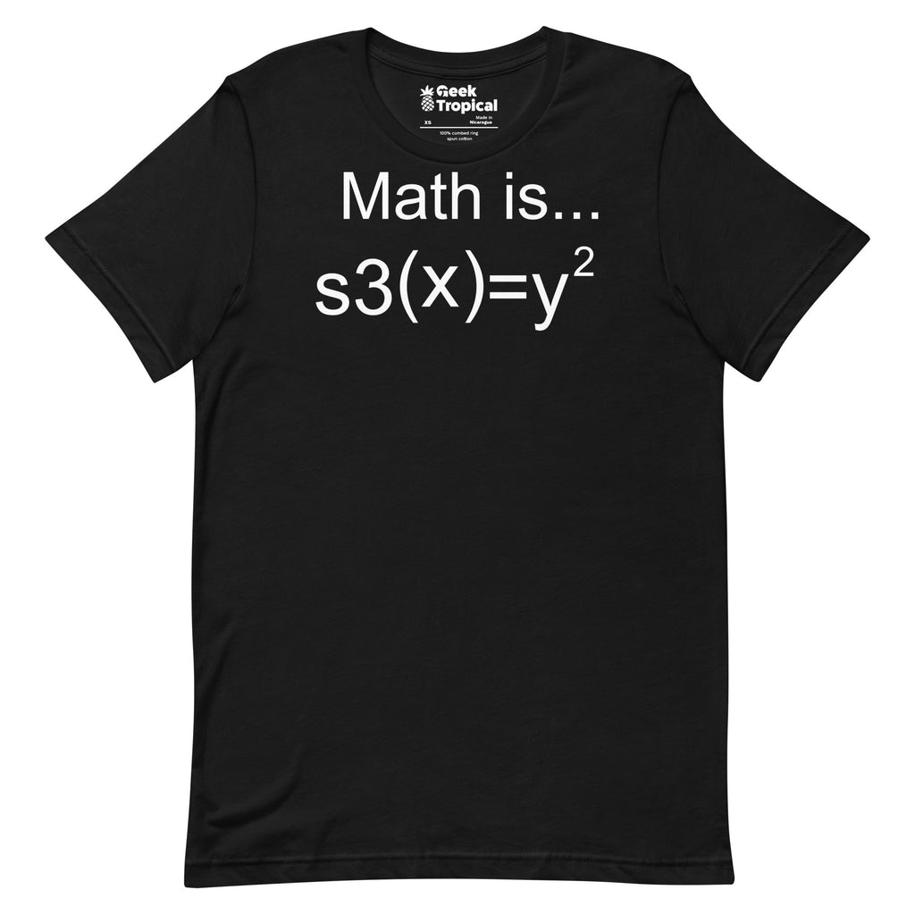 Math is Sexy T-Shirt Geek Nerd Advertise to Meta FLOW DESC WRITING Funny Prints