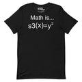 Math is Sexy T-Shirt Geek Nerd Advertise to Meta FLOW DESC WRITING Funny Prints