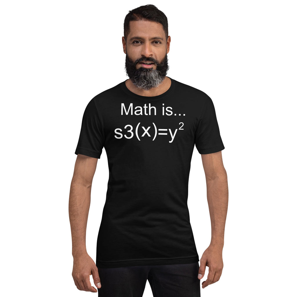 Math is Sexy T-Shirt Geek Nerd Advertise to Meta FLOW DESC WRITING Funny Prints