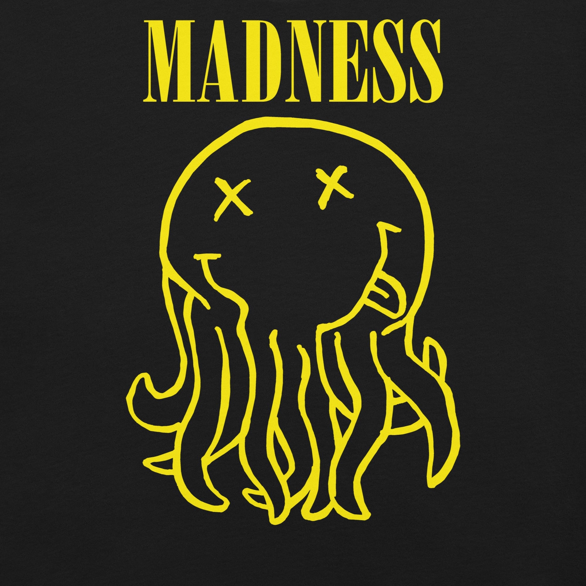 Madness T-Shirt Geek Nerd Advertise to Meta Fantasy Prints FLOW DESC WRITING