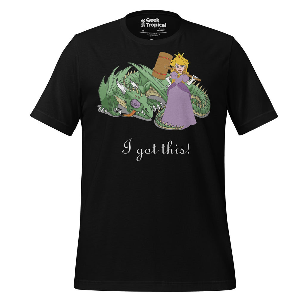 I Got This T-Shirt Geek Nerd Advertise to Meta Fantasy Prints FLOW DESC WRITING