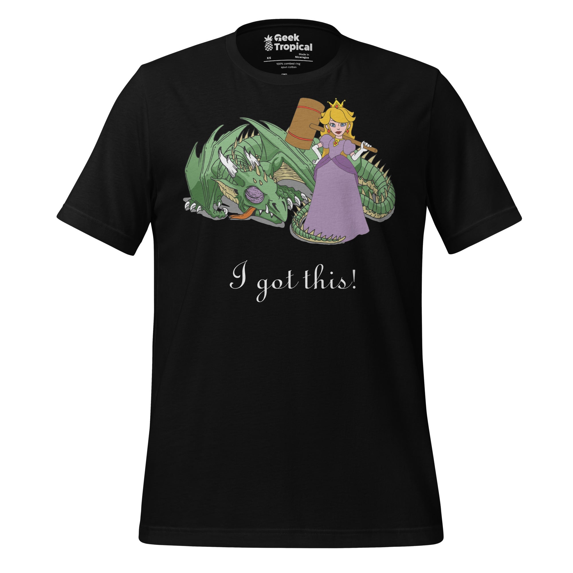 I Got This T-Shirt Geek Nerd Advertise to Meta Fantasy Prints FLOW DESC WRITING
