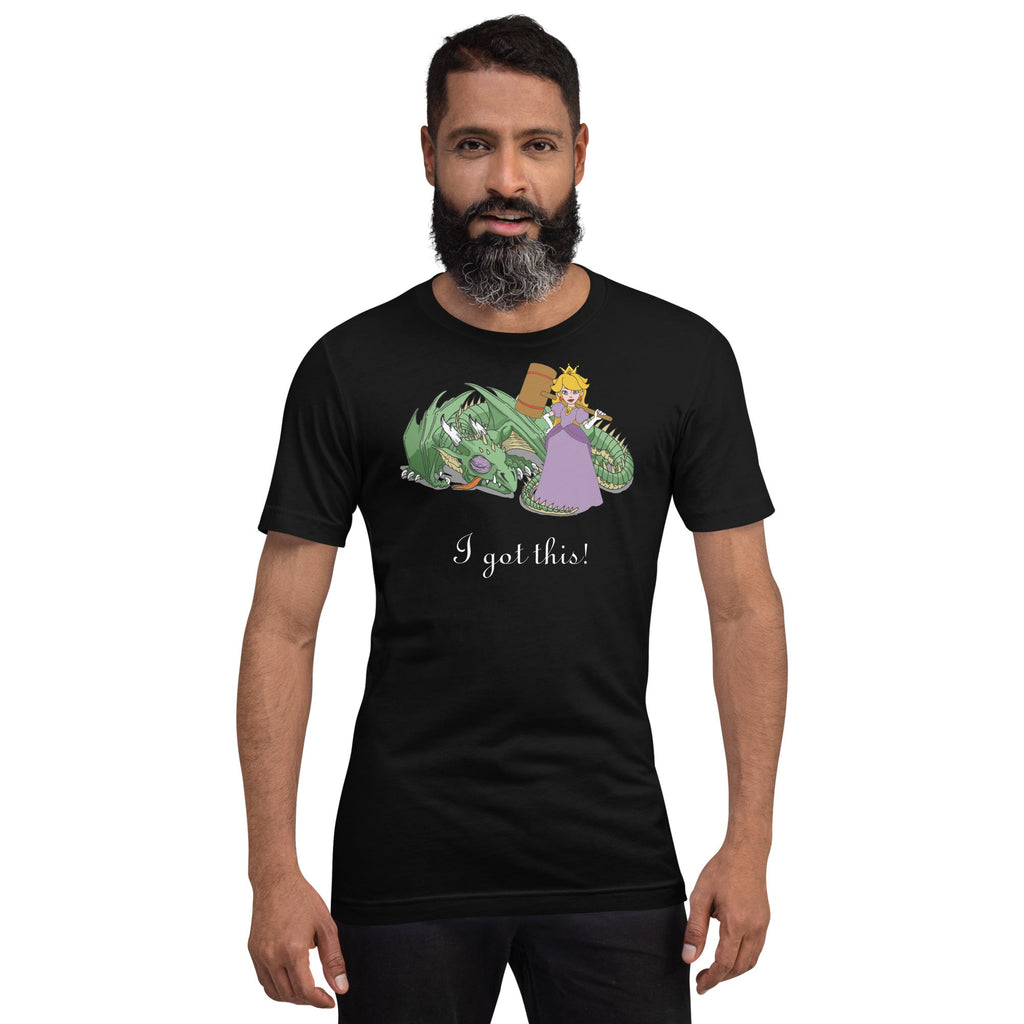 I Got This T-Shirt Geek Nerd Advertise to Meta Fantasy Prints FLOW DESC WRITING