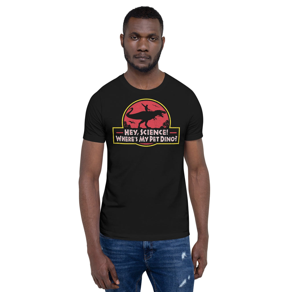 Where Is My Dinosaur T-Shirt Geek Nerd Advertise to Meta dinosaur print FLOW DESC WRITING