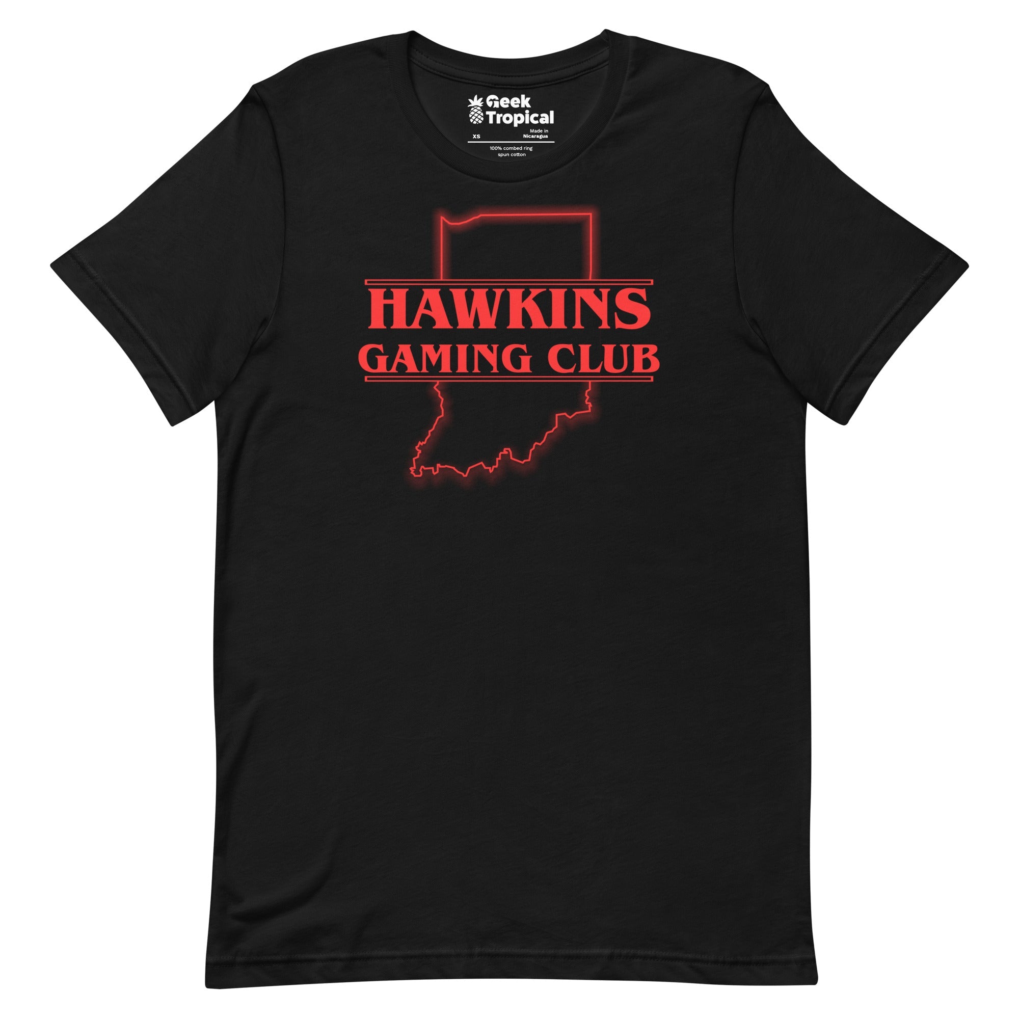 Hawkins Gaming Club T-Shirt Geek Nerd Advertise to Meta dnd & rpg print Fantasy Prints