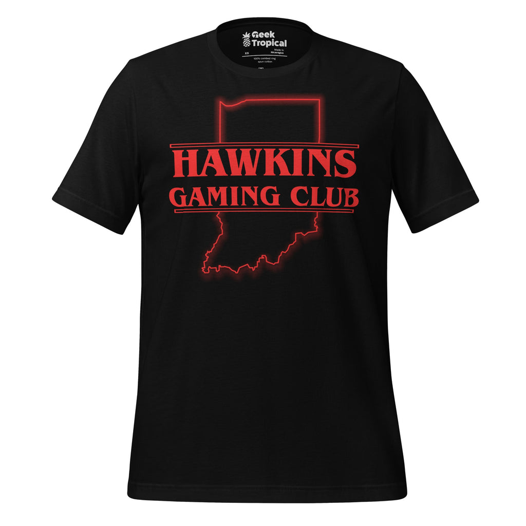 Hawkins Gaming Club T-Shirt Geek Nerd Advertise to Meta dnd & rpg print Fantasy Prints