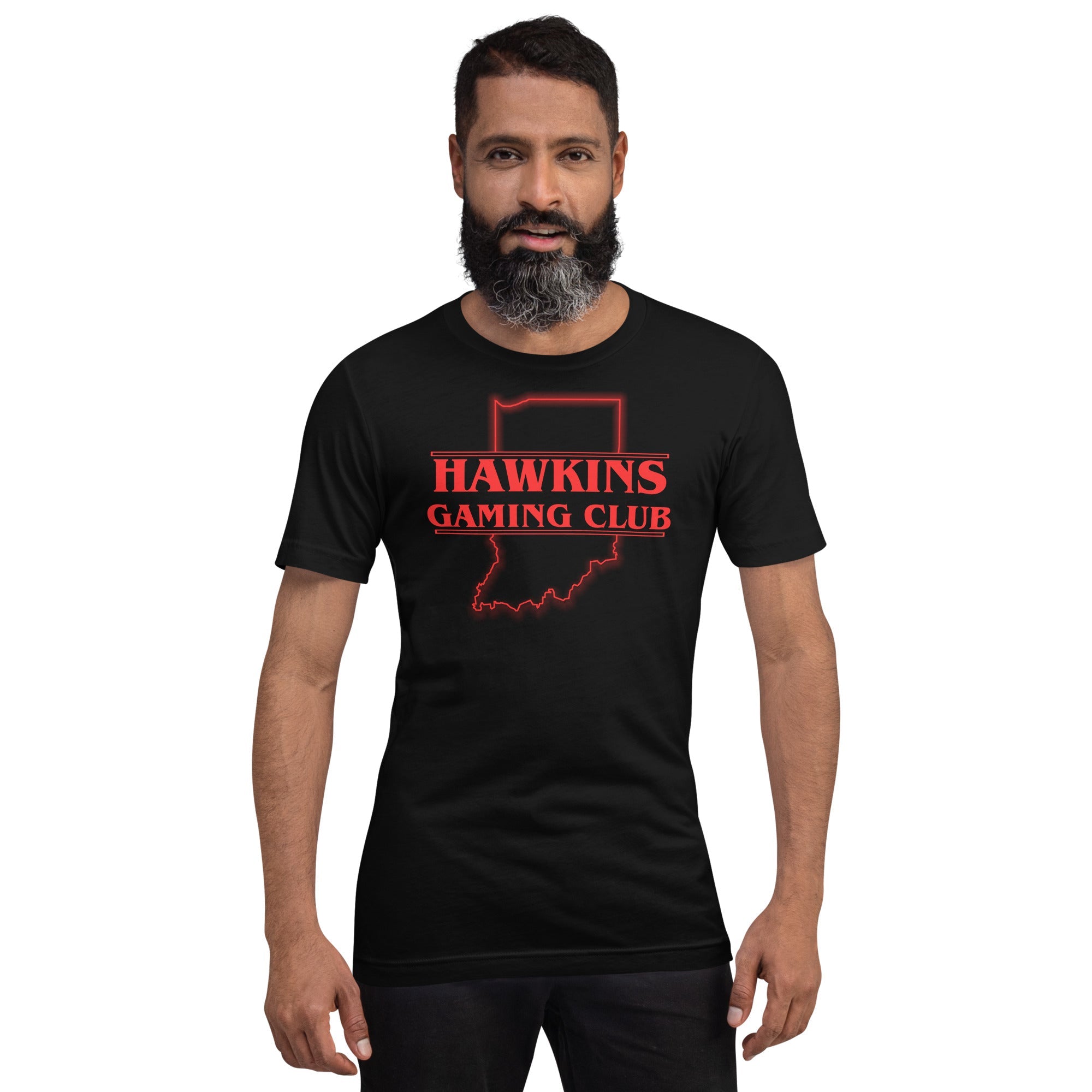 Hawkins Gaming Club T-Shirt Geek Nerd Advertise to Meta dnd & rpg print Fantasy Prints