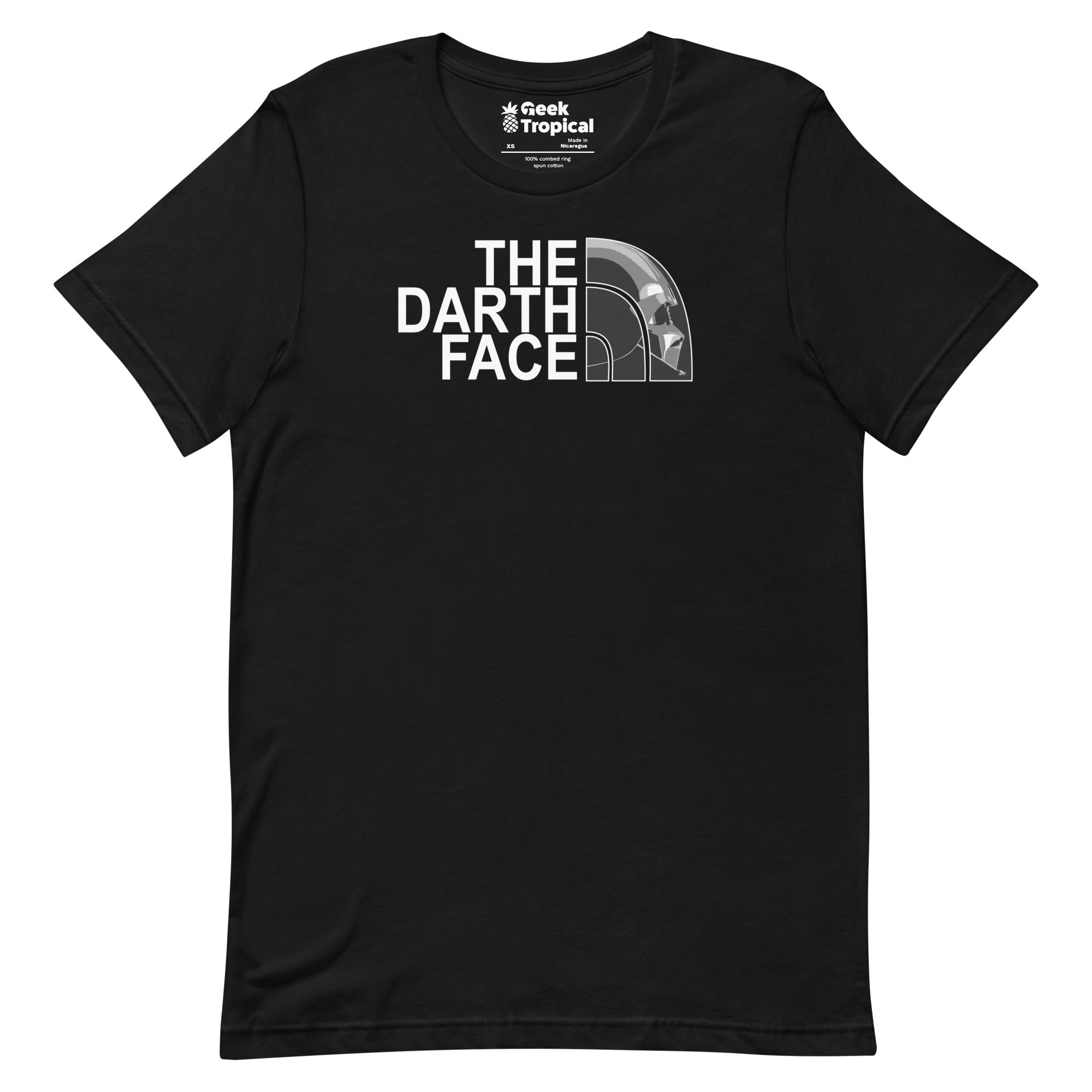 The Darth Face T-Shirt Geek Nerd Advertise to Meta Design by Tobe Fonseca Fantasy Prints