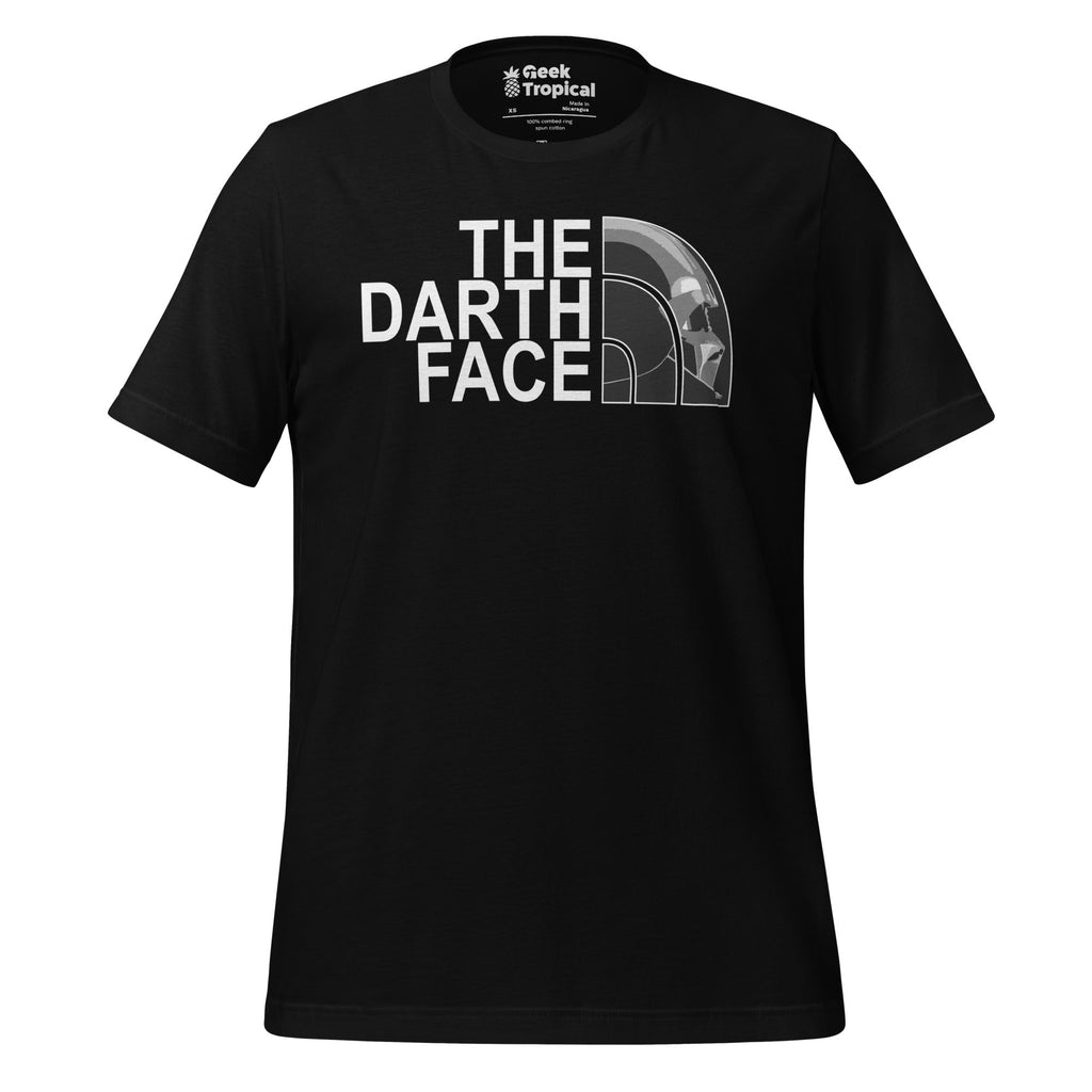 The Darth Face T-Shirt Geek Nerd Advertise to Meta Design by Tobe Fonseca Fantasy Prints