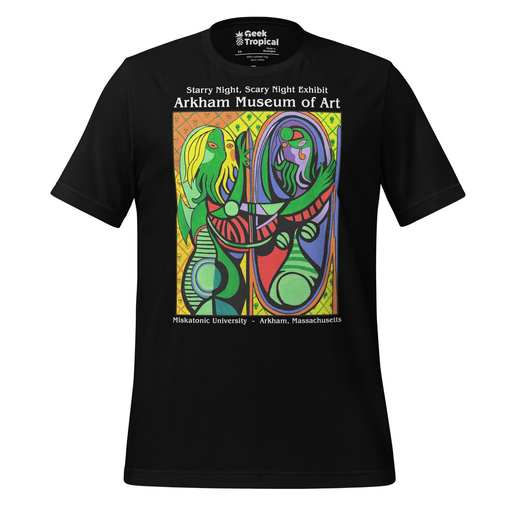 Arkham Musuem of Art Cthulhu T-Shirt Geek Nerd Advertise to Meta Book Prints Fantasy Prints