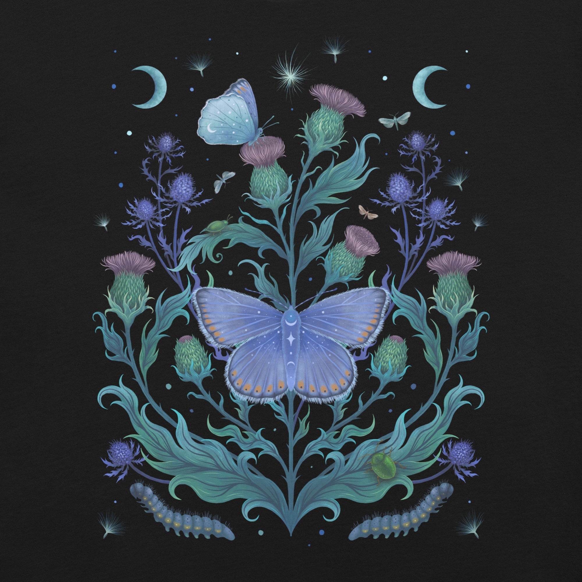 Thistle Home T-Shirt Geek Nerd Advertise to Meta Botany Print Design by Episodic