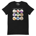 Foraging Checklist Mushrooms T-Shirt Geek Nerd Advertise to Meta Botany Print Elle