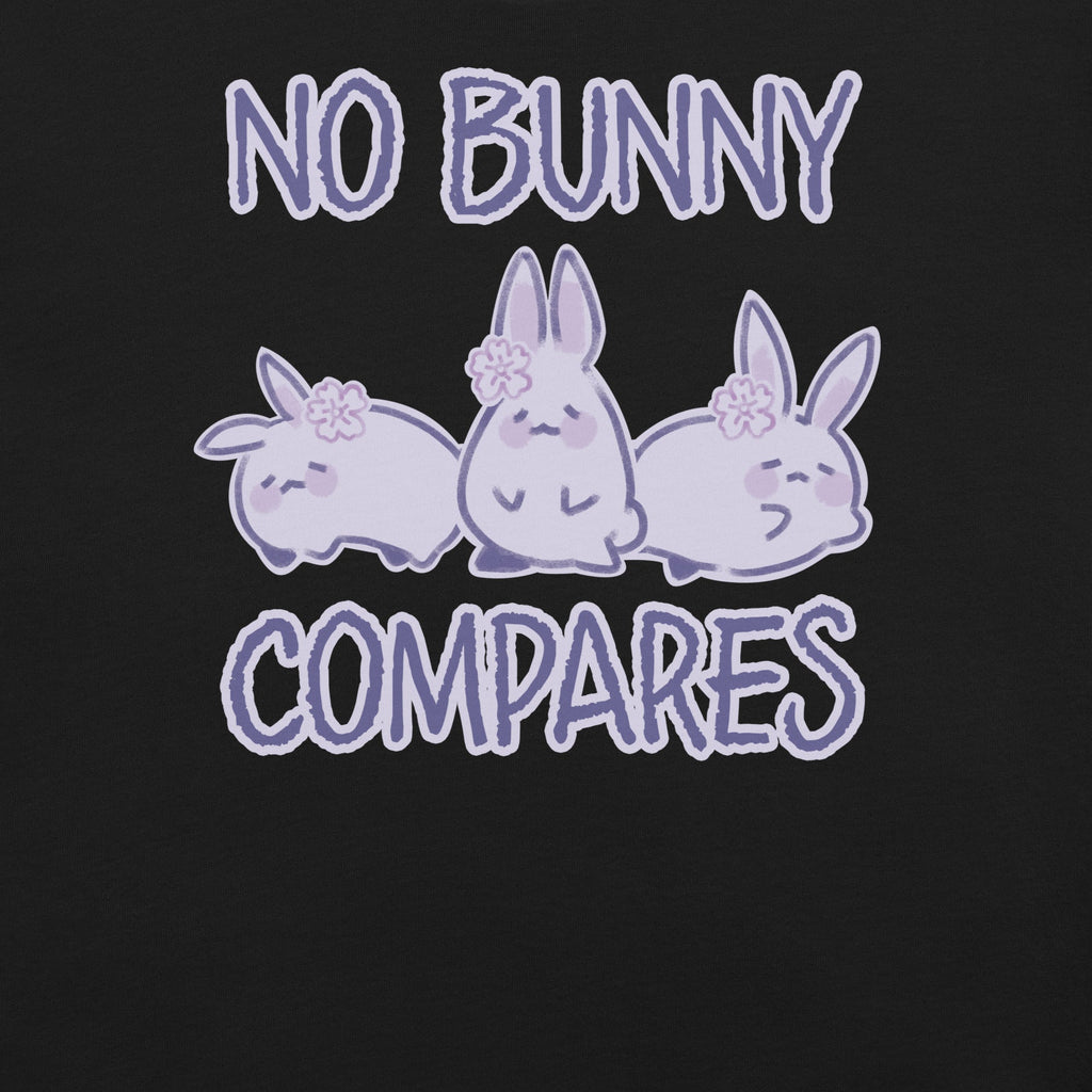 No Bunny Compares T-Shirt Geek Nerd Advertise to Meta Animal Patterns Design by Ardi Tong