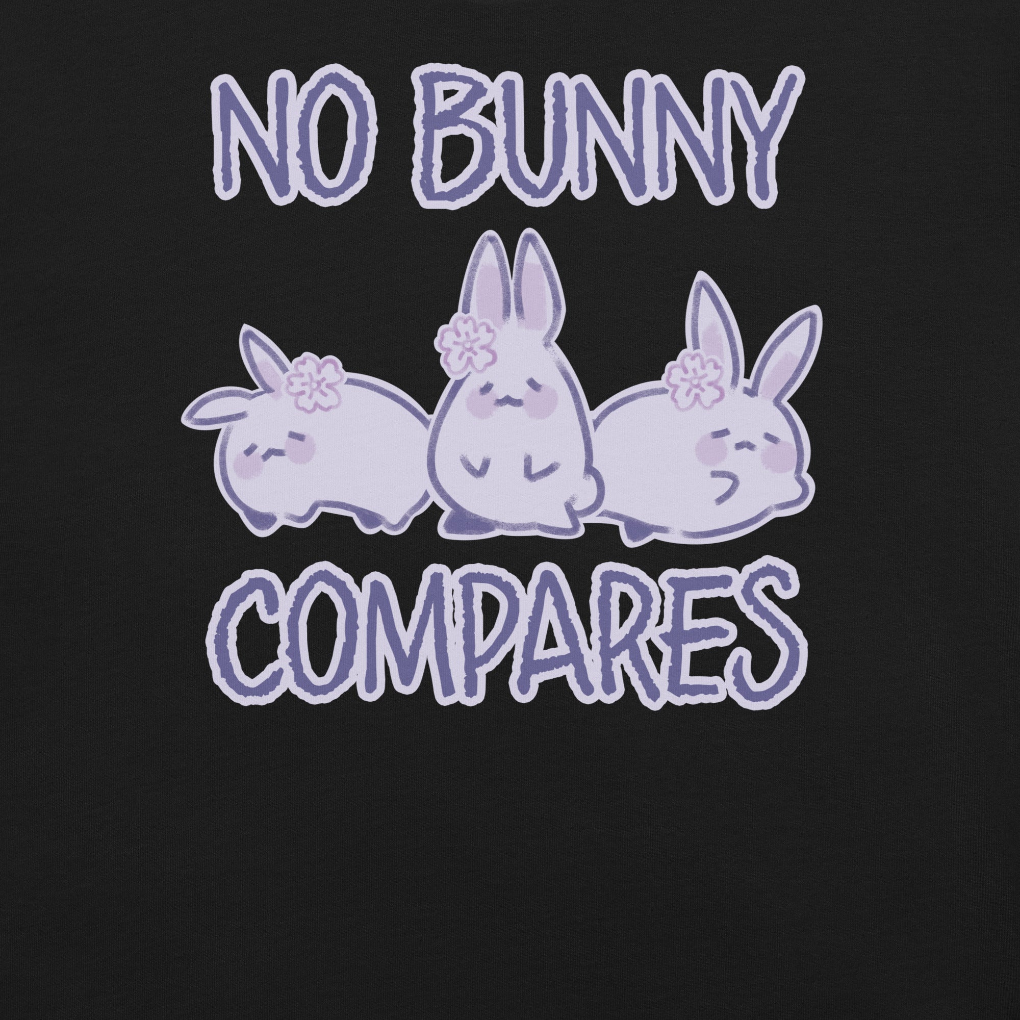 No Bunny Compares T-Shirt Geek Nerd Advertise to Meta Animal Patterns Design by Ardi Tong