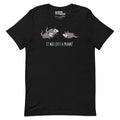 It Was Just A Prank Possum T-Shirt Geek Nerd Advertise to Meta Animal Patterns Design by Ardi Tong