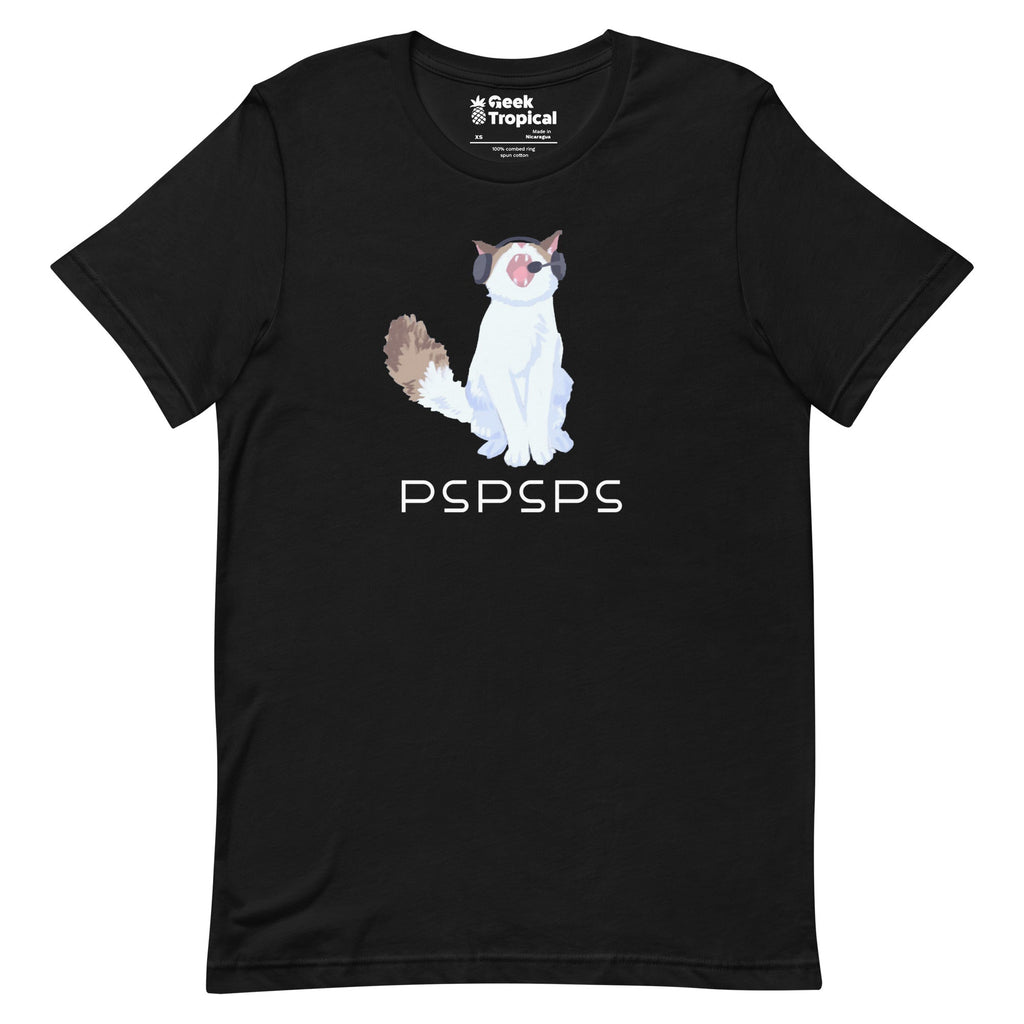 Video Game Cats T-Shirt Geek Nerd Design by Claire Murphy