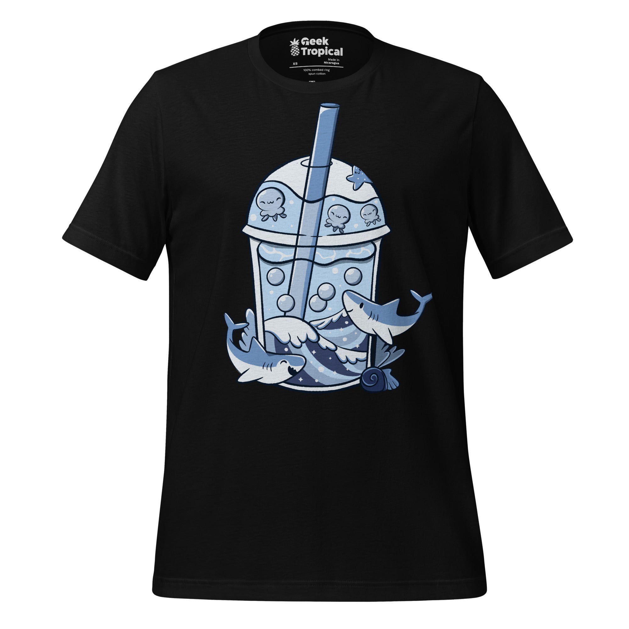 A Cup of Ocean T-Shirt Geek Nerd Advertise to Meta Design by Tobe Fonseca FLOW DESC WRITING
